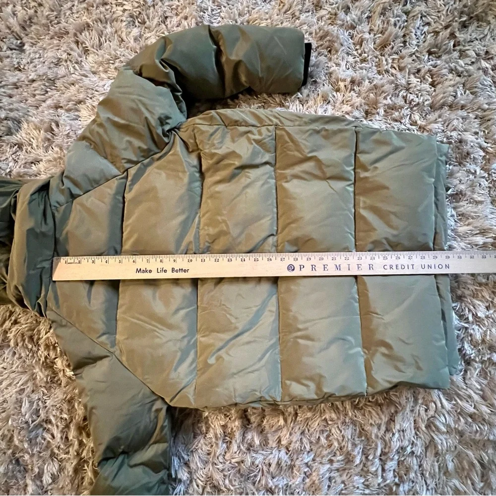 OROLAY THICKENED DOWN PUFFER COAT SIZE SMALL  NEW - Picture 15 of 16